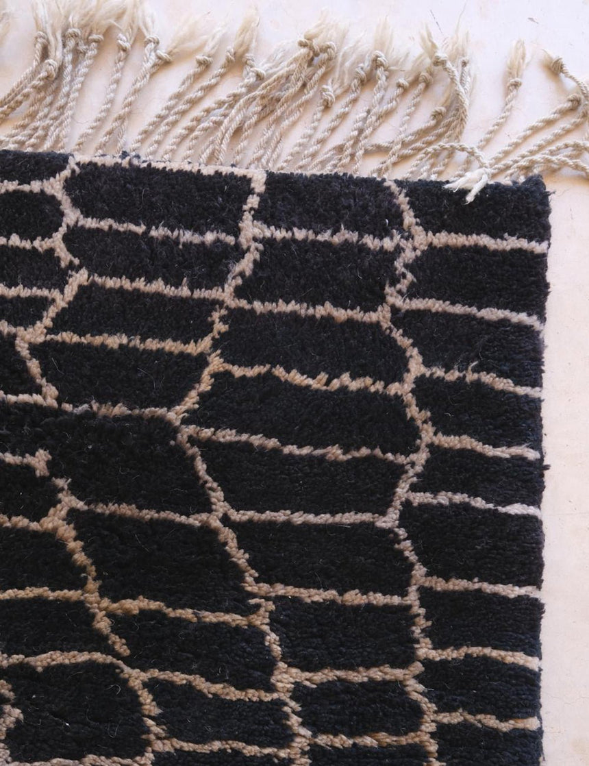 Tapis berbère d'exception épais et contemporain 184 x 250 cm - AFKliving