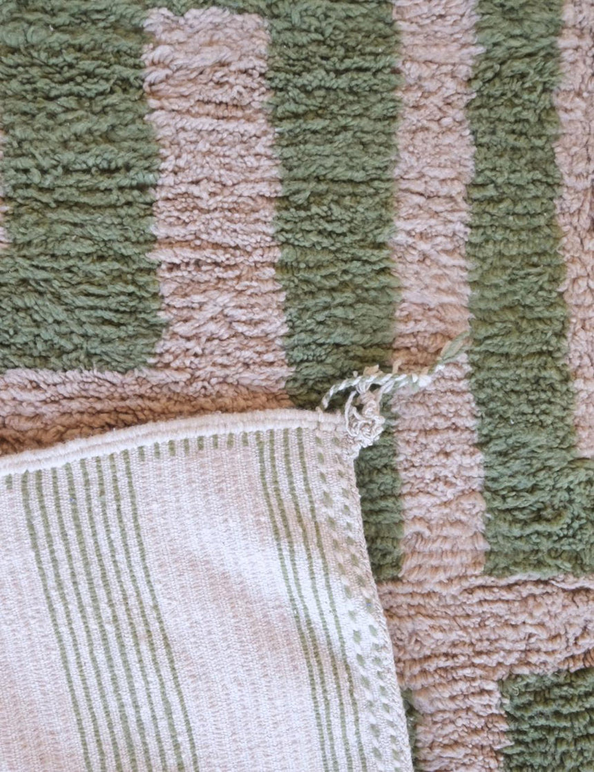 Tapis berbère élégant au motif labyrinthe en laine 250 x 305 cm - AFKliving