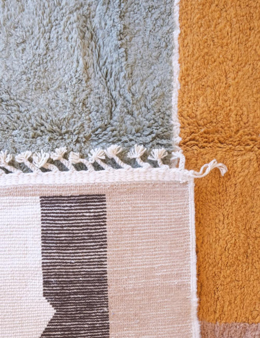 Tapis berbère élégant au style graphique en laine 255 x 355 cm - AFKliving