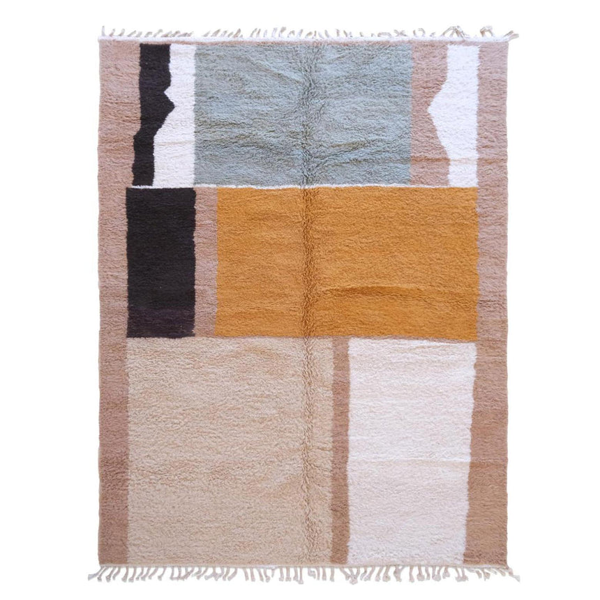 Tapis berbère élégant au style graphique en laine 255 x 355 cm - AFKliving