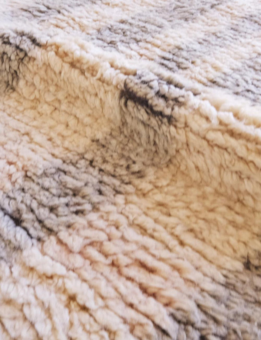 Tapis berbère élégant au style graphique unique en laine 162 x 266 cm - AFKliving