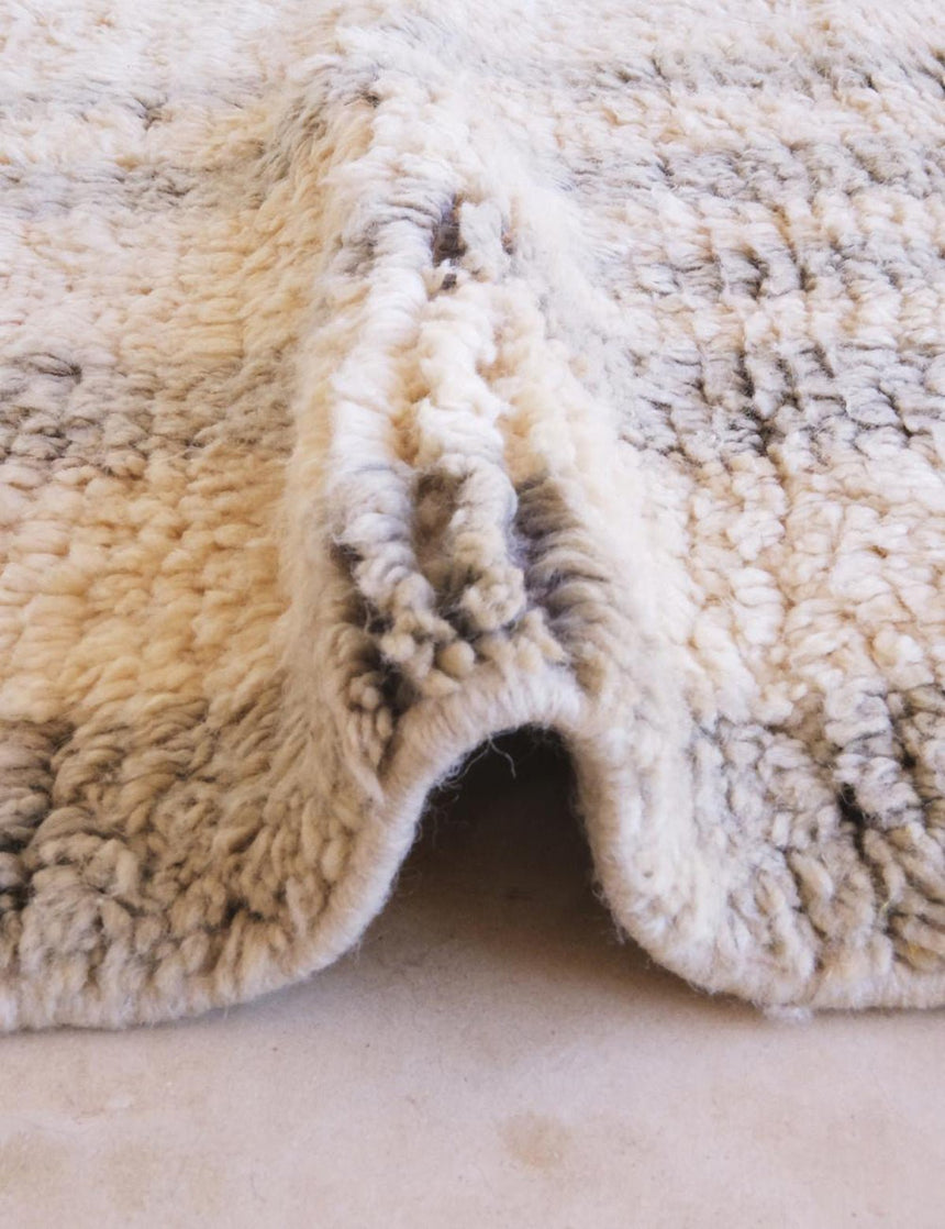 Tapis berbère élégant au style graphique unique en laine 162 x 266 cm - AFKliving