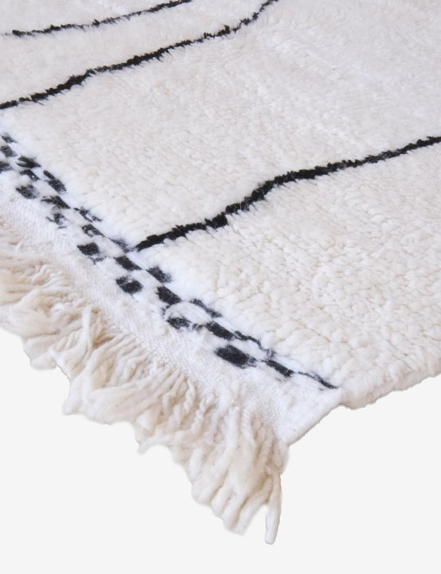 Tapis berbère élégant au style nord - africain en laine 165 x 265 cm - AFKliving