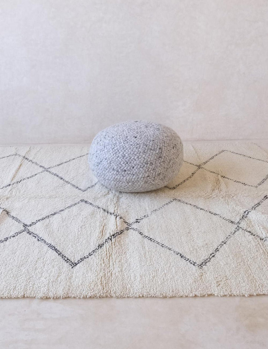 Tapis berbère élégant au style nord - africain en laine 207 x 283 cm - AFKliving