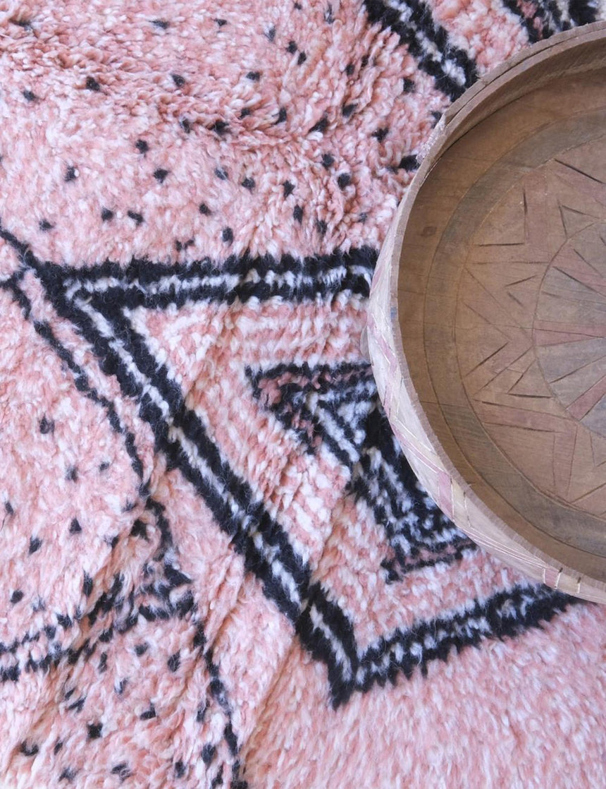 Tapis berbère élégant au style nord - africain en laine - sur mesure - AFKliving