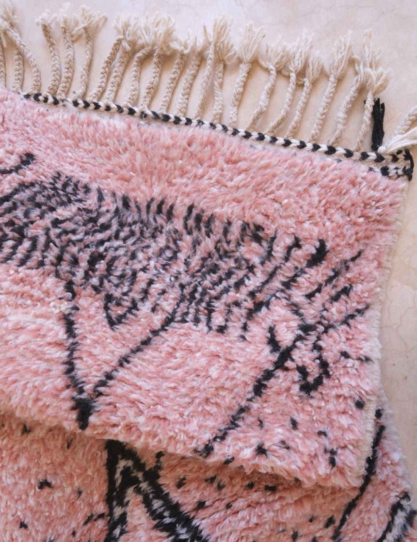 Tapis berbère élégant au style nord - africain en laine - sur mesure - AFKliving