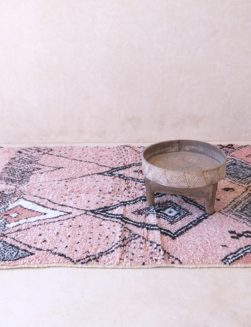 Tapis berbère élégant au style nord - africain en laine - sur mesure - AFKliving