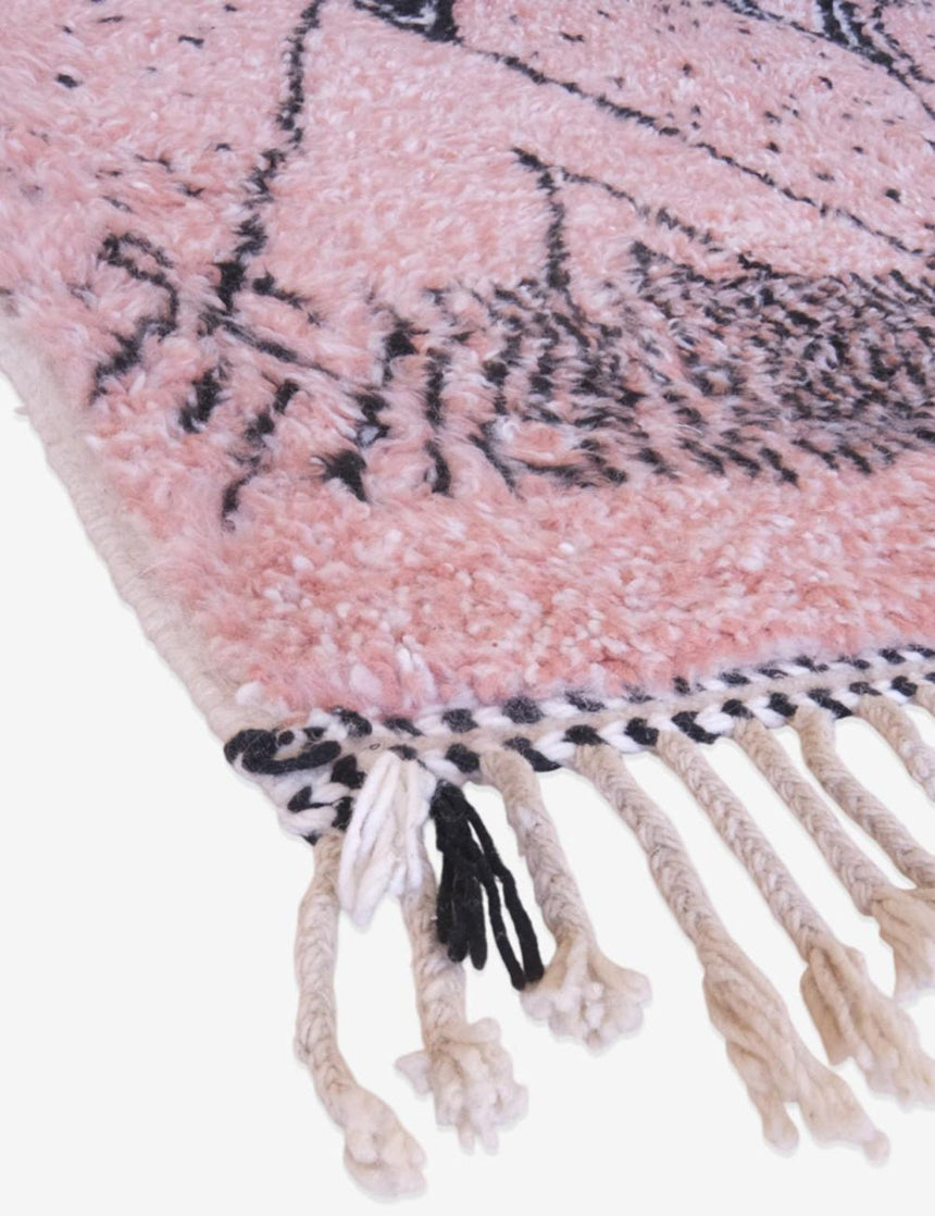 Tapis berbère élégant au style nord - africain en laine - sur mesure - AFKliving