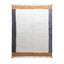 Tapis berbère élégant bordures bicolores laine - AFKliving