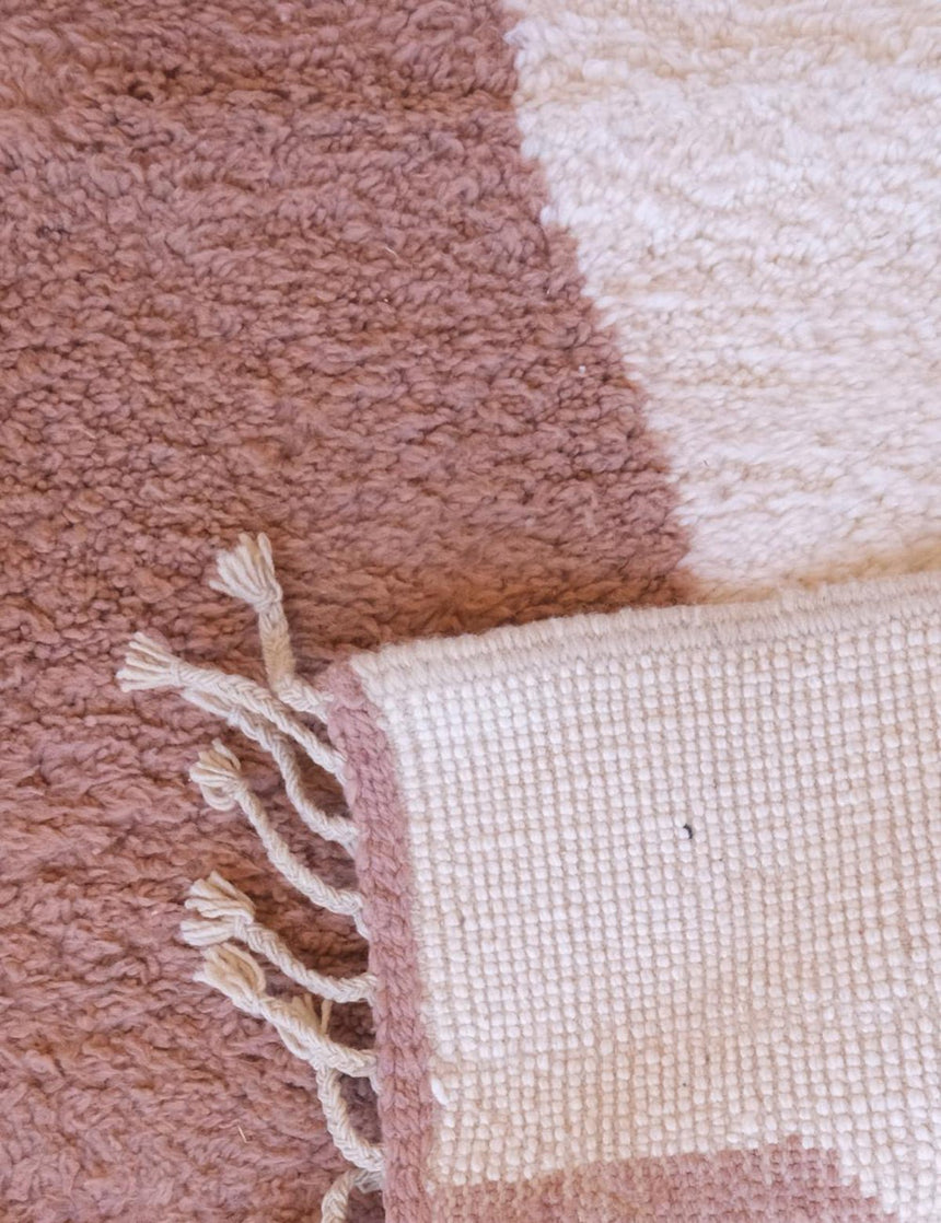 Tapis berbère élégant et contemporain en laine 255 x 351 cm - AFKliving