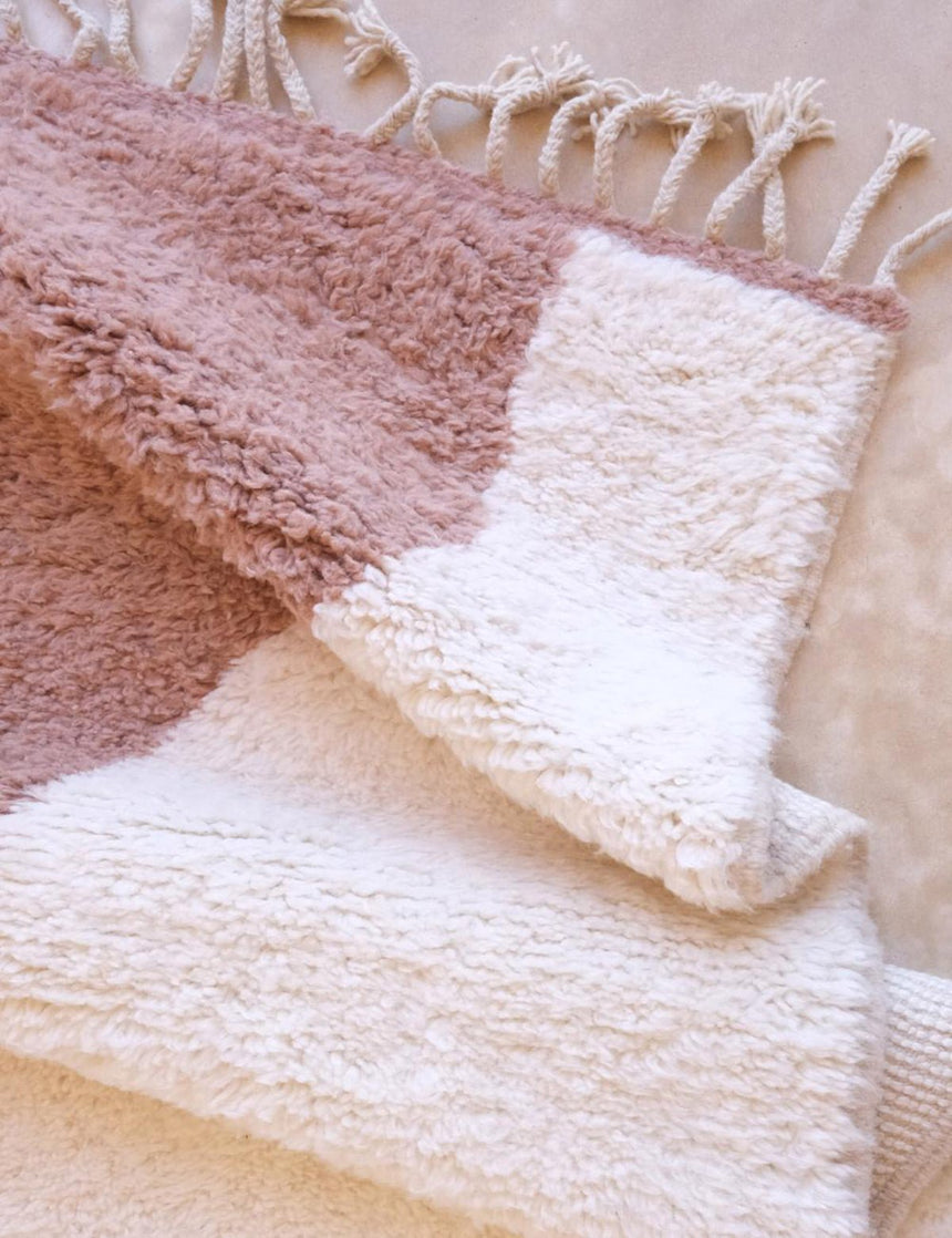 Tapis berbère élégant et contemporain en laine 255 x 351 cm - AFKliving