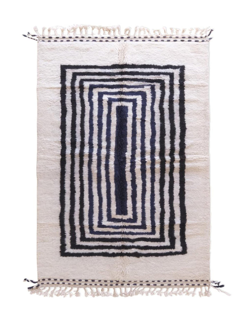 Tapis berbère élégant pour intérieur moderne en laine 175 x 268 cm - AFKliving