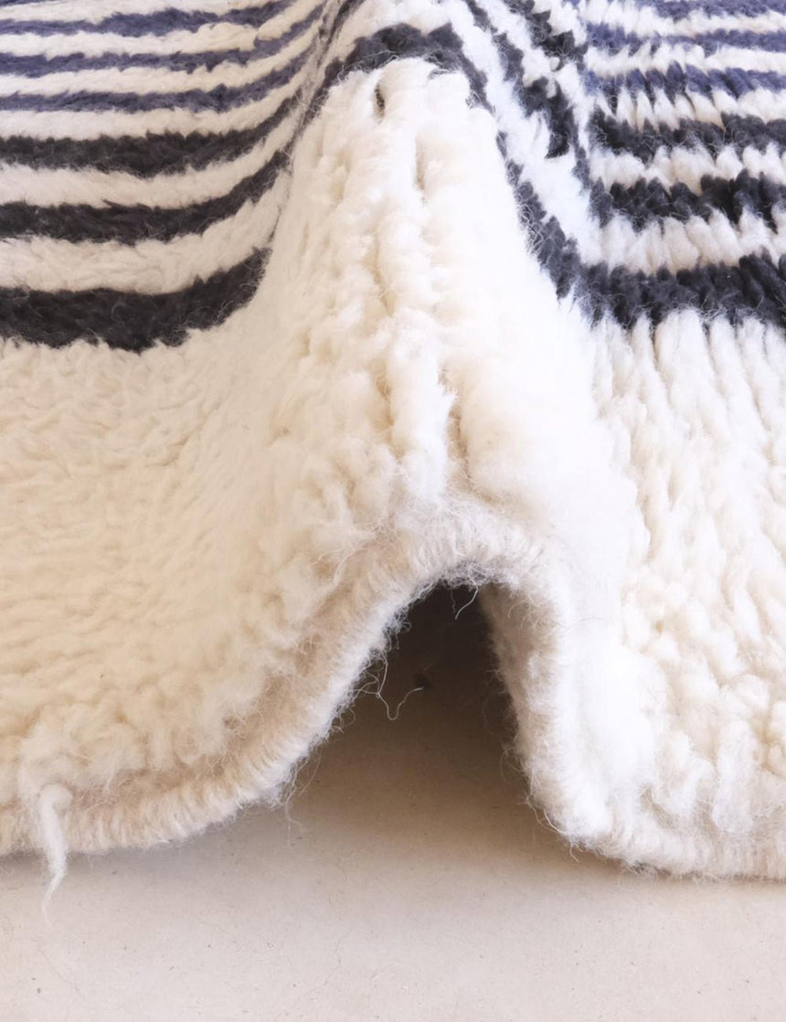 Tapis berbère élégant pour intérieur moderne en laine 175 x 268 cm - AFKliving