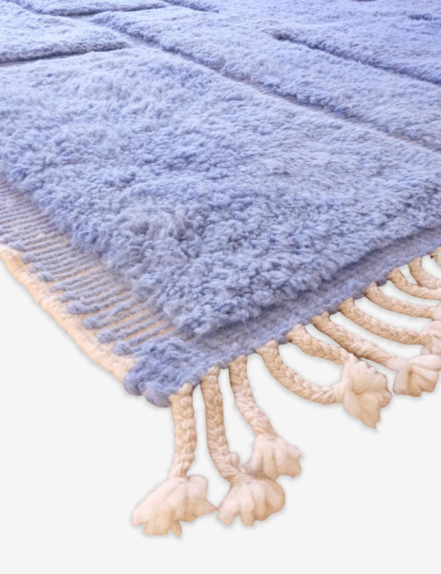 Tapis berbère élégant tissage en relief en laine 243 x 350 cm - AFKliving