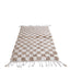 Tapis Berbere en laine à damier 109 x 150 cm - AFKliving