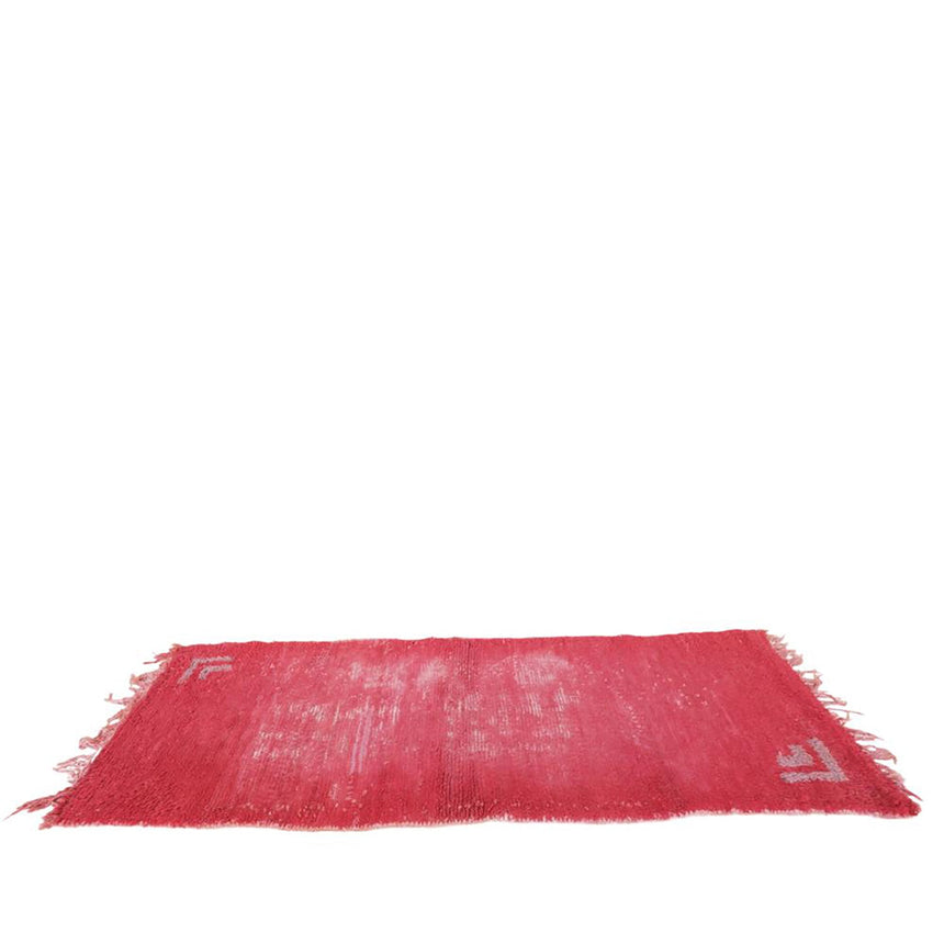 Tapis Berbere en laine Boujaad vintage 75 x 191 cm - AFKliving