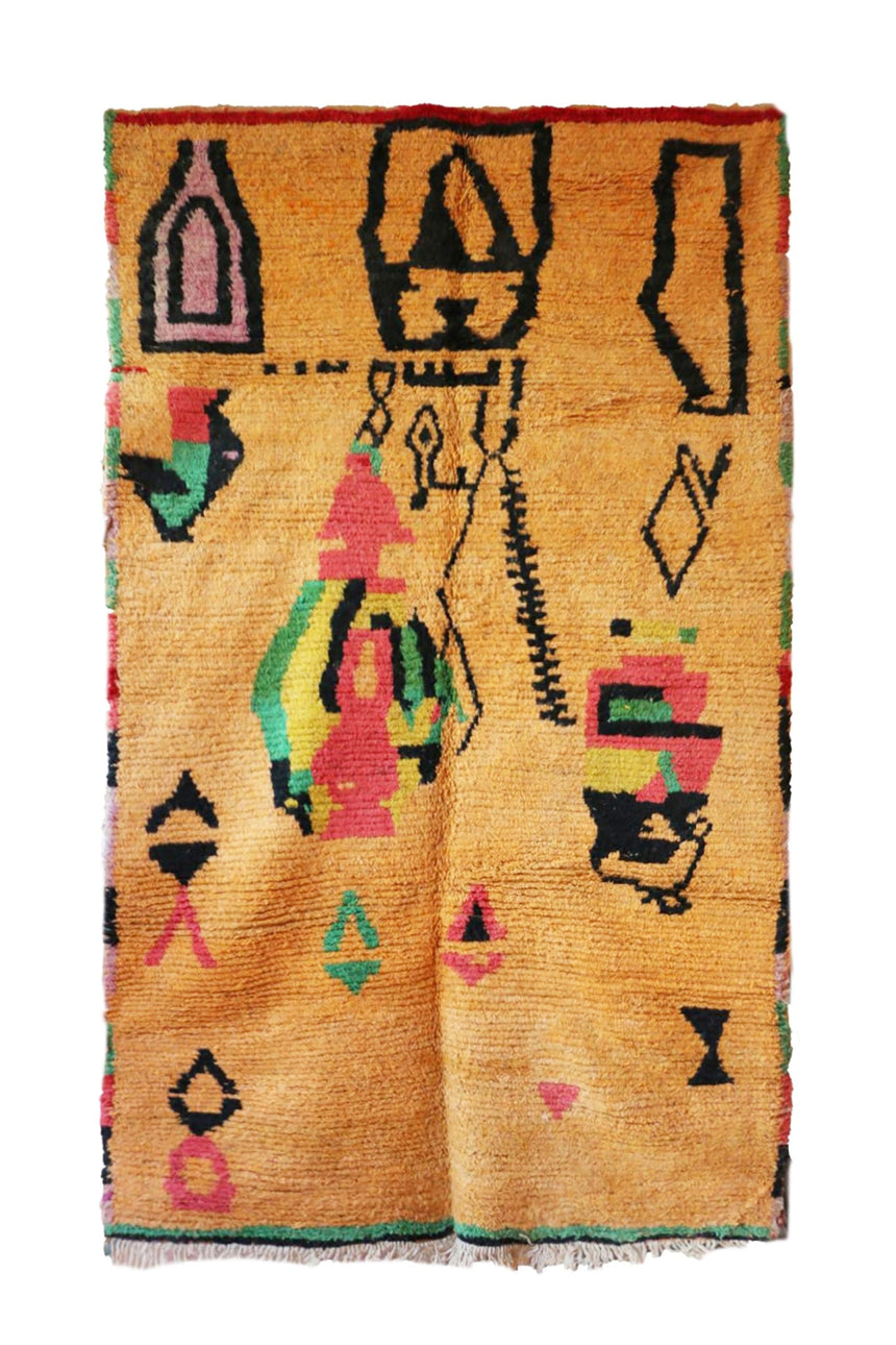 Tapis Berbere en laine Boujad 168 x 280 cm - AFKliving