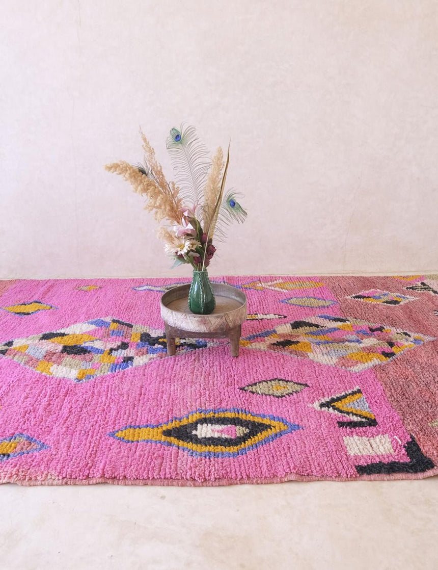 Tapis berbère en laine Boujad 196 x 312 cm - AFKliving