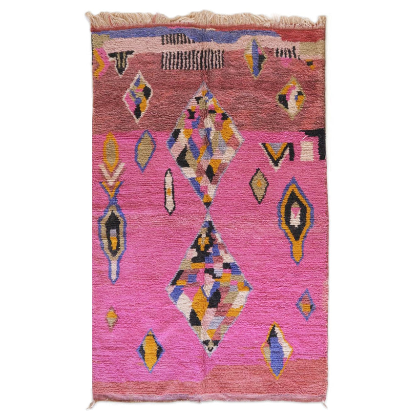 Tapis berbère en laine Boujad 196 x 312 cm - AFKliving