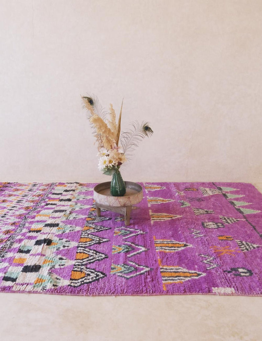 Tapis berbère en laine contemporain 197 x 304 cm - AFKliving