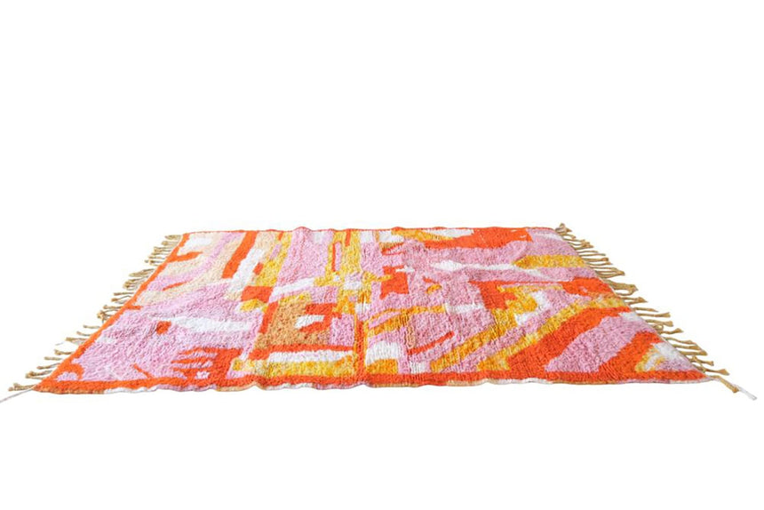 Tapis Berbere en laine contemporain abstrait 192 x 280 cm - AFKliving