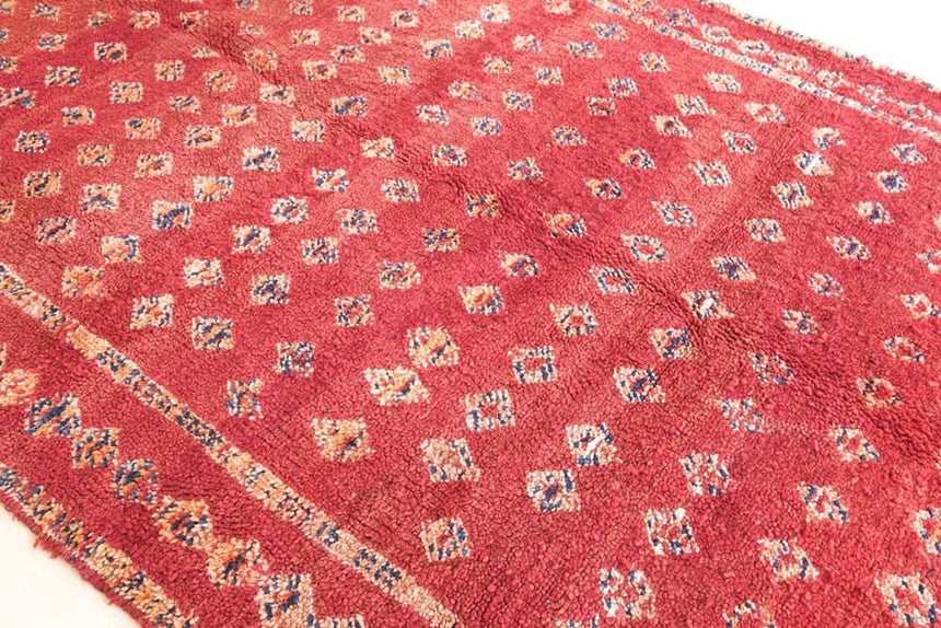 Tapis Berbere en laine tissé main vintage 169 x 258 cm - AFKliving