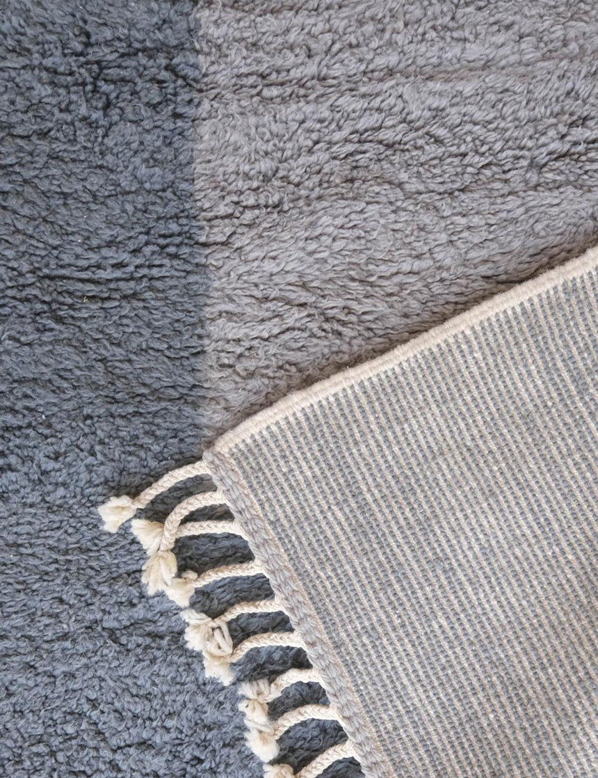 Tapis berbère épuré pour intérieur moderne en laine 310 x 403 cm - AFKliving