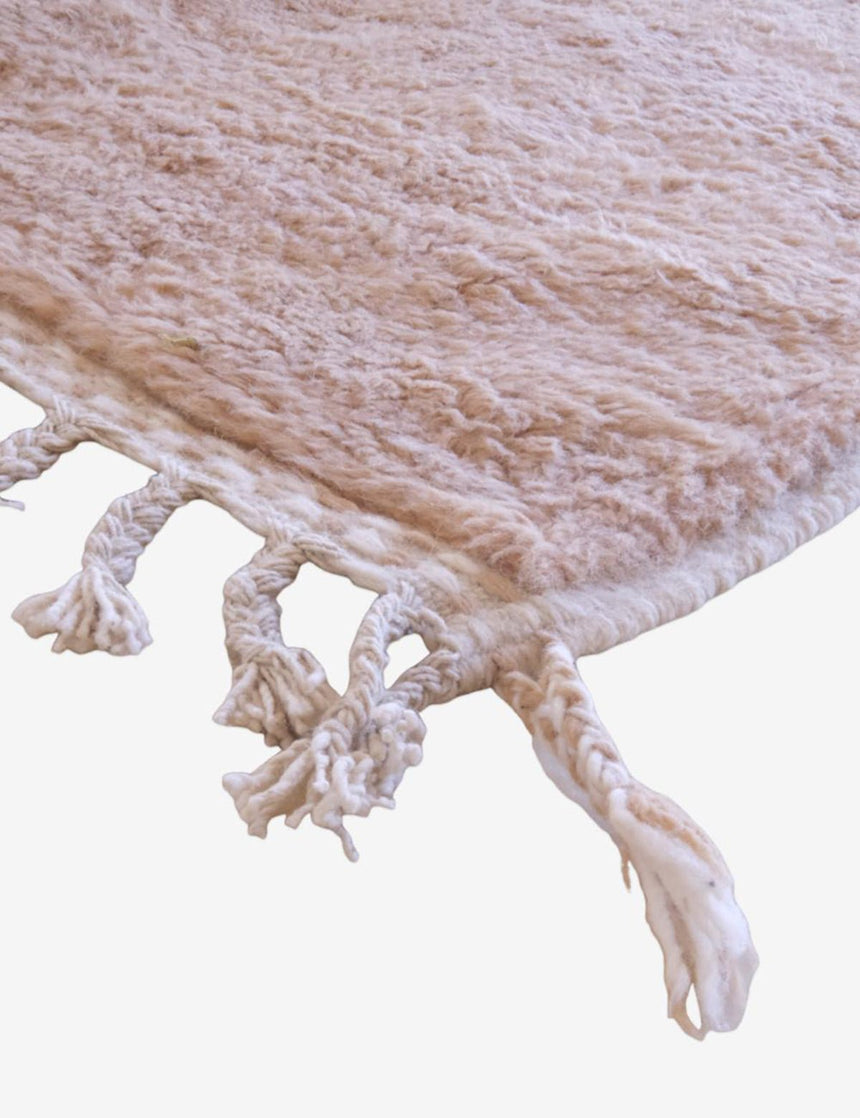 Tapis berbère ethnique chic au design épuré en laine 165 x 267 cm - AFKliving