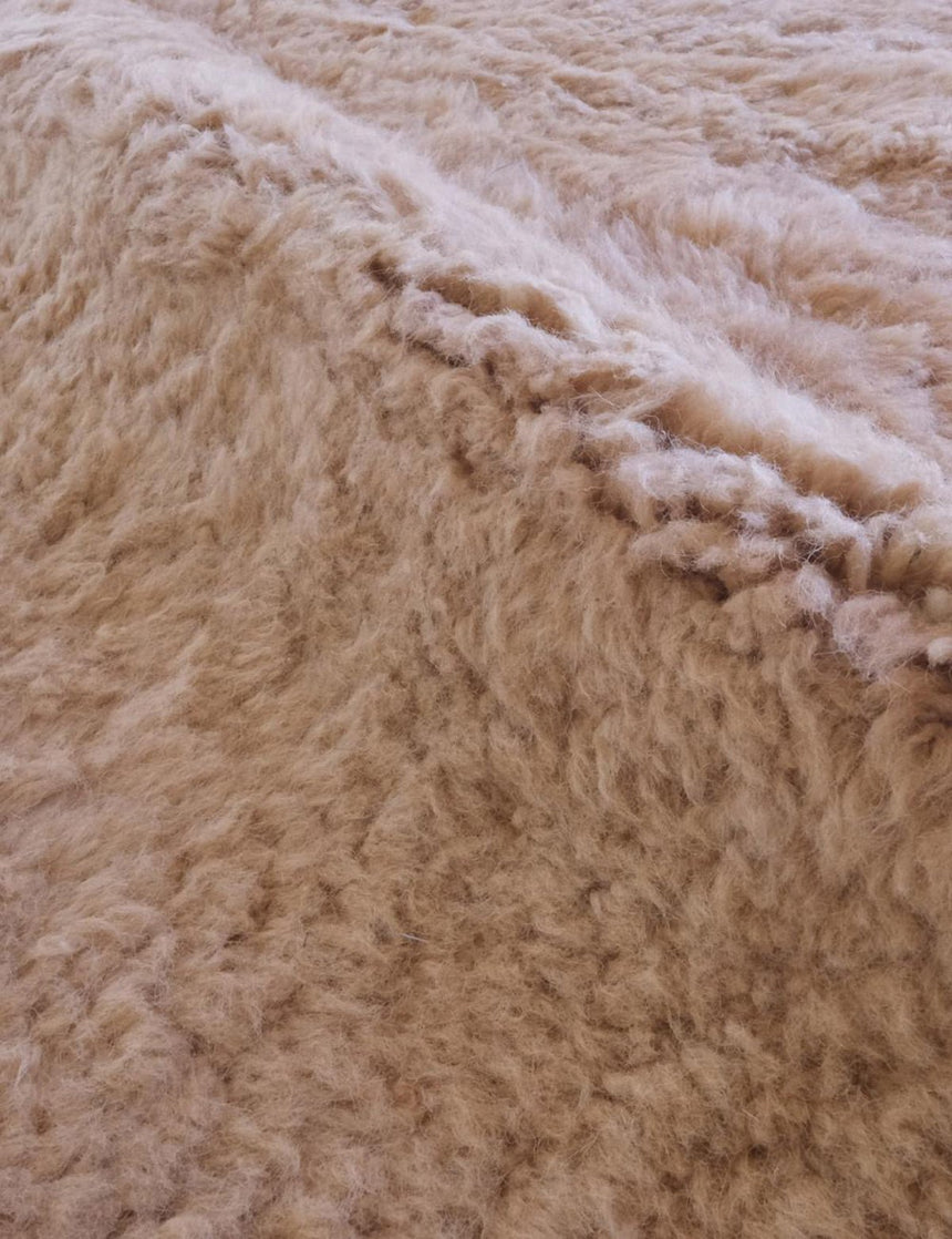 Tapis berbère ethnique chic au design épuré en laine 165 x 267 cm - AFKliving