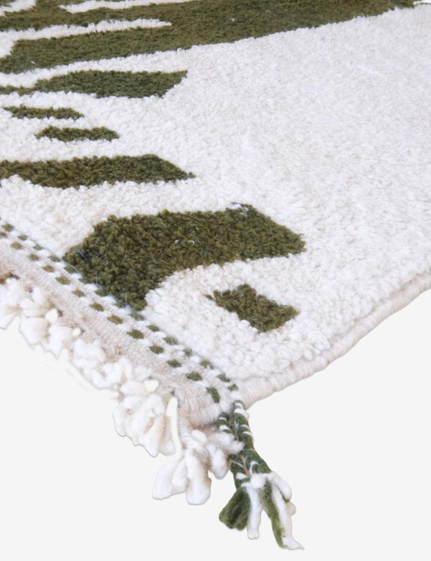 Tapis berbère ethnique chic au design unique en laine 156 x 251 cm - AFKliving