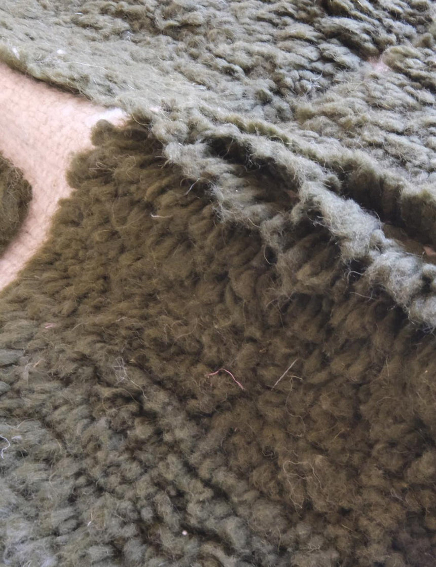 Tapis berbère ethnique chic design en laine 216 x 294 cm - AFKliving