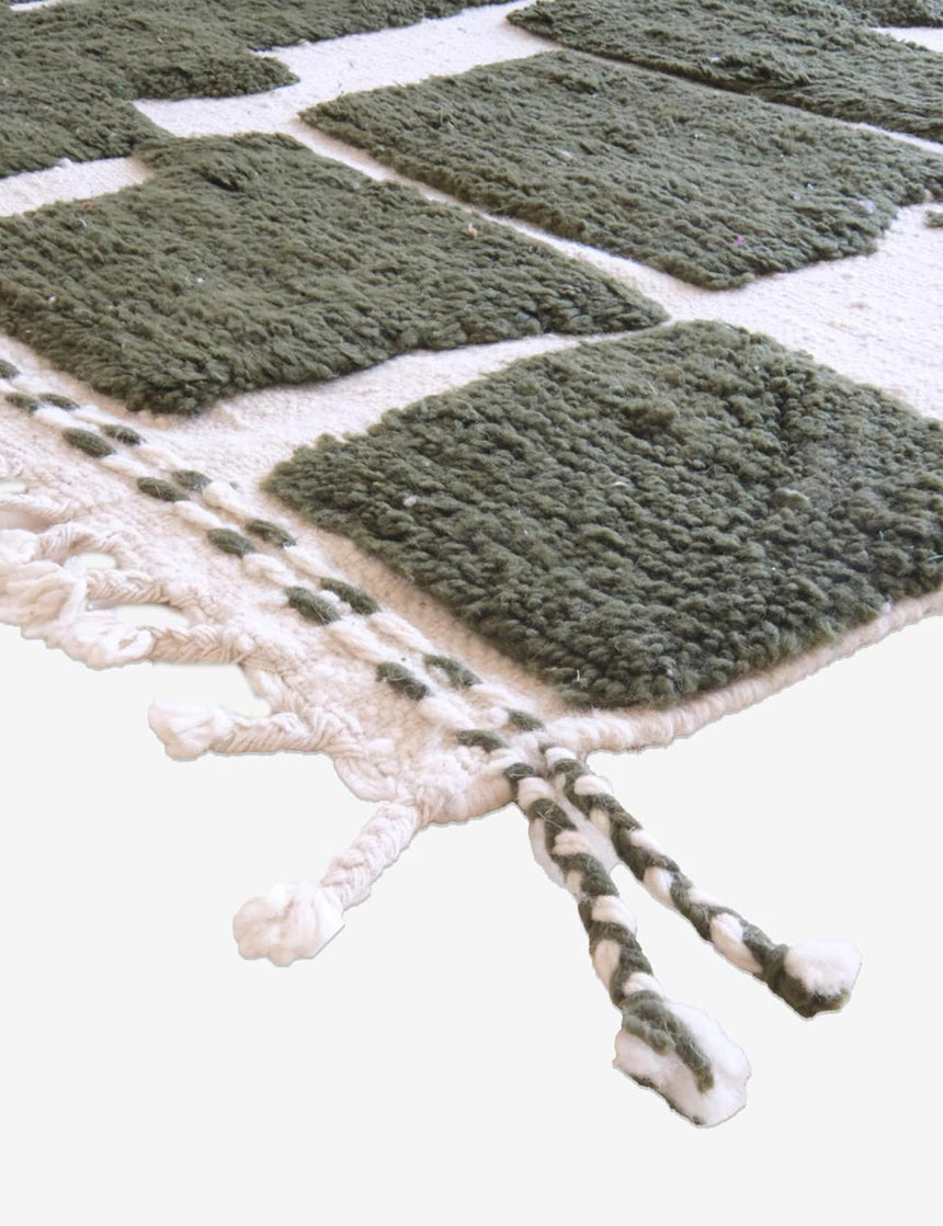 Tapis berbère ethnique chic design en laine 216 x 294 cm - AFKliving