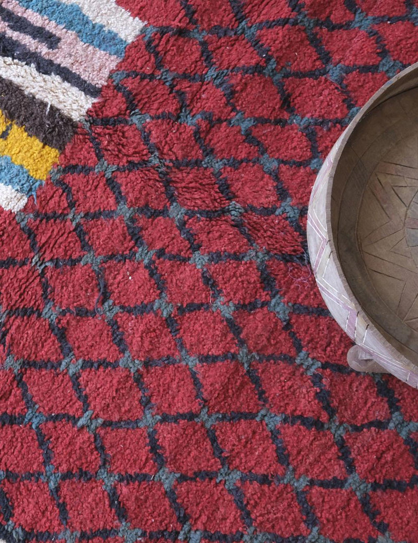 Tapis berbère ethnique chic en laine - sur mesure - AFKliving