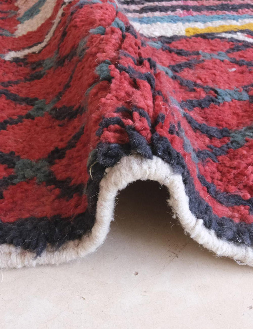 Tapis berbère ethnique chic en laine - sur mesure - AFKliving