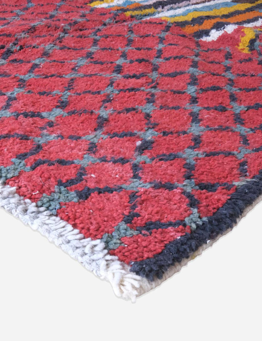 Tapis berbère ethnique chic en laine - sur mesure - AFKliving
