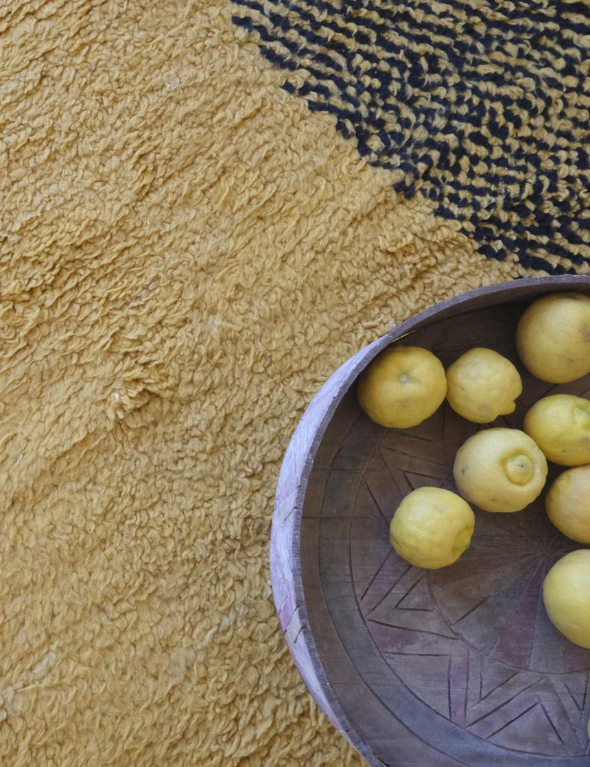 Tapis berbère graphique et contemporain laine - sur mesure - AFKliving