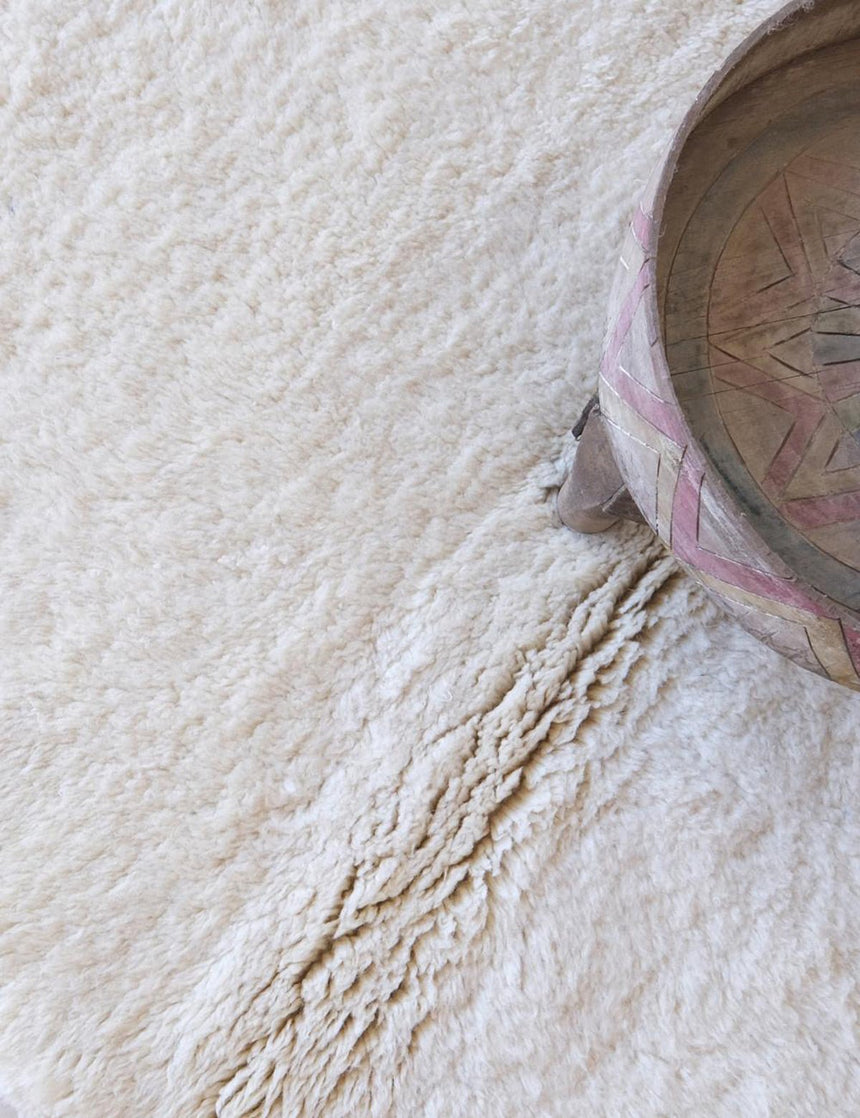 Tapis berbère haut de gamme au toucher doux en laine 118 x 153 cm - AFKliving