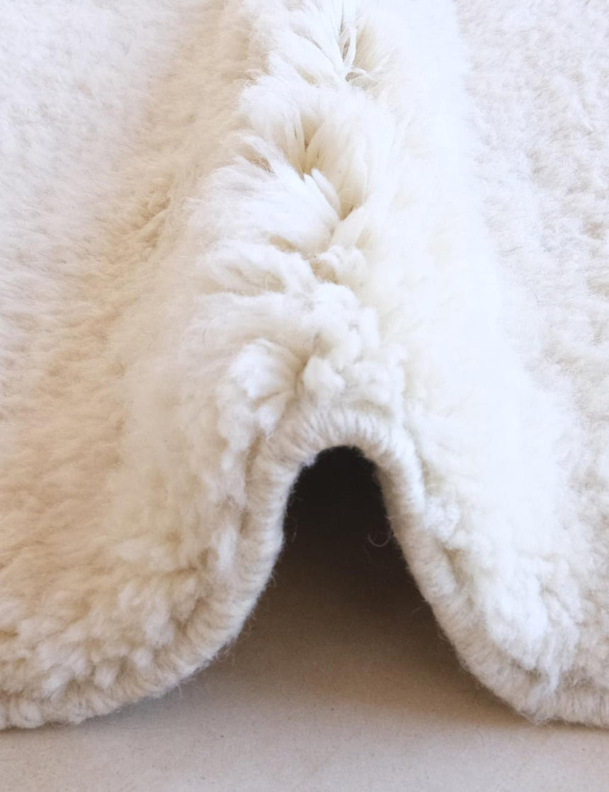 Tapis berbère haut de gamme au toucher doux en laine 118 x 153 cm - AFKliving