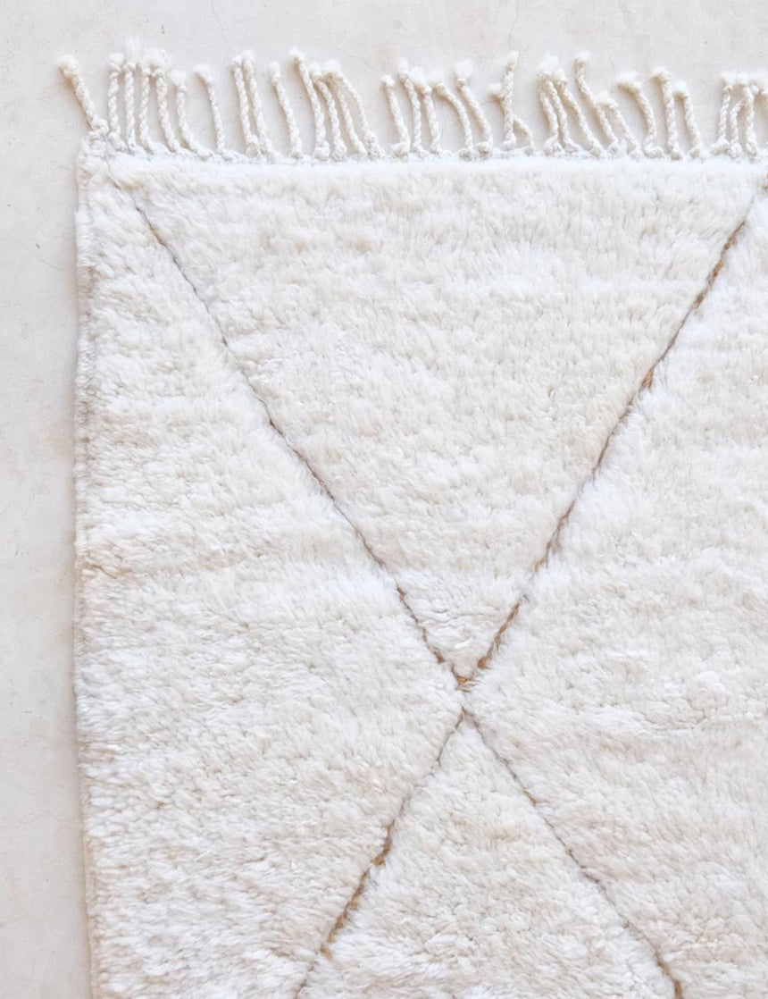 Tapis berbère haut de gamme au toucher doux en laine 128 x 188 cm - AFKliving