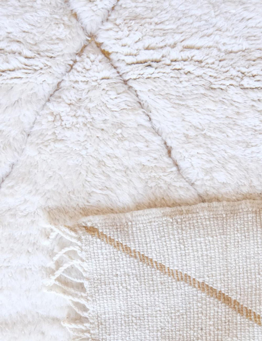 Tapis berbère haut de gamme au toucher doux en laine 128 x 188 cm - AFKliving