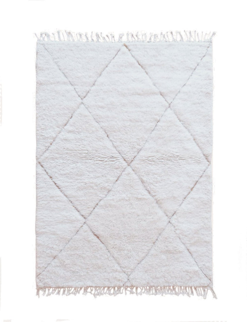 Tapis berbère haut de gamme au toucher doux en laine 128 x 188 cm - AFKliving