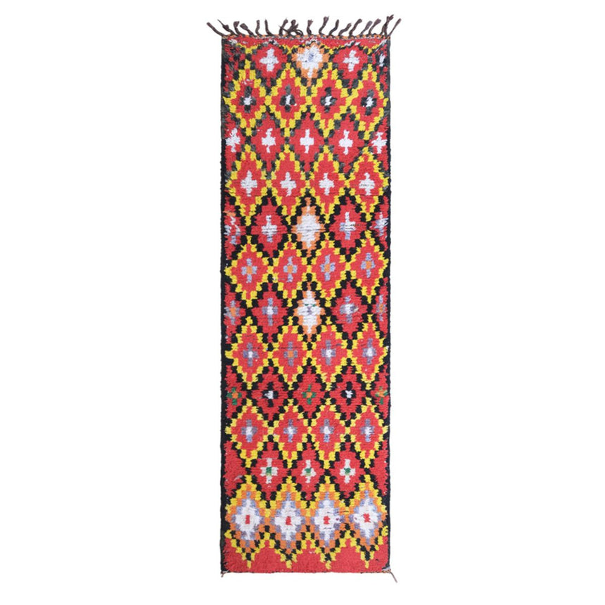 Tapis Berbere marocain coton laine 287 x 90 cm - AFKliving