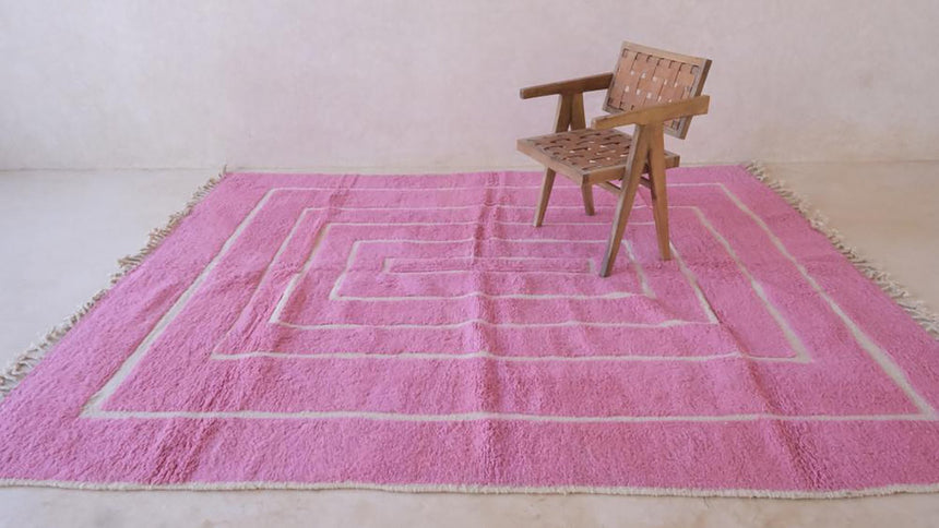 Tapis berbere marocain en laine 235 x 295 cm - AFKliving