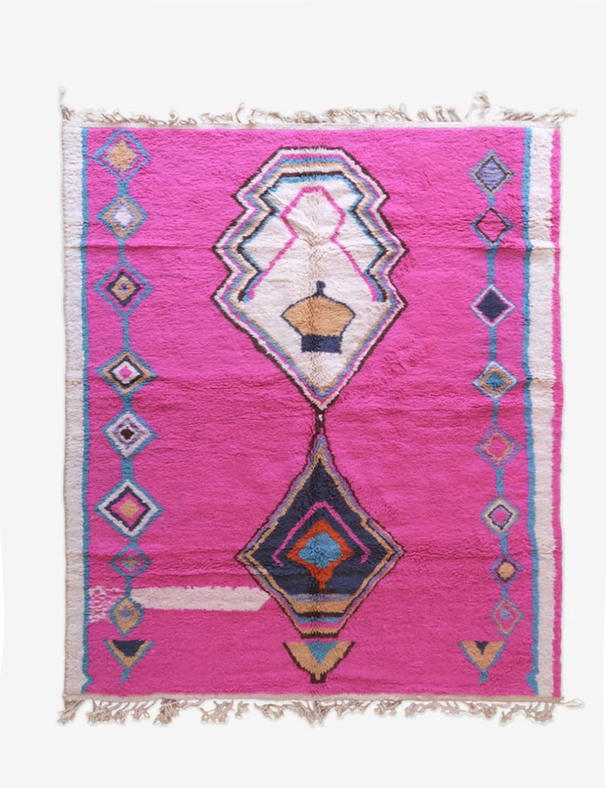 Tapis berbere marocain en laine 244 x 305 cm - AFKliving