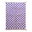 Moroccan Berber rug in checked wool - AFKliving