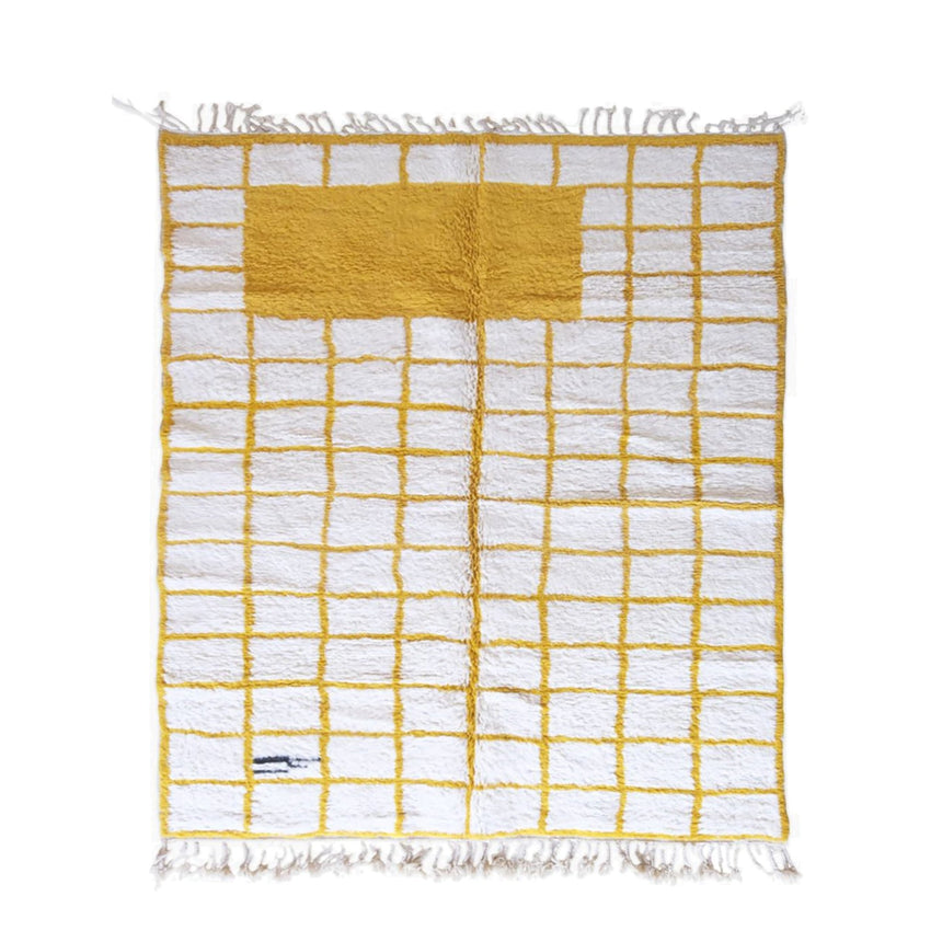 Tapis berbère marocain en laine moderne 215 x 266 cm - AFKliving