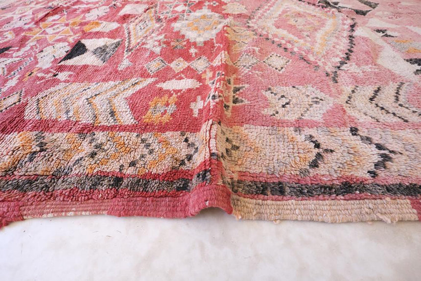 Tapis Berbere marocain en laine vintage 183 x 286 cm - AFKliving