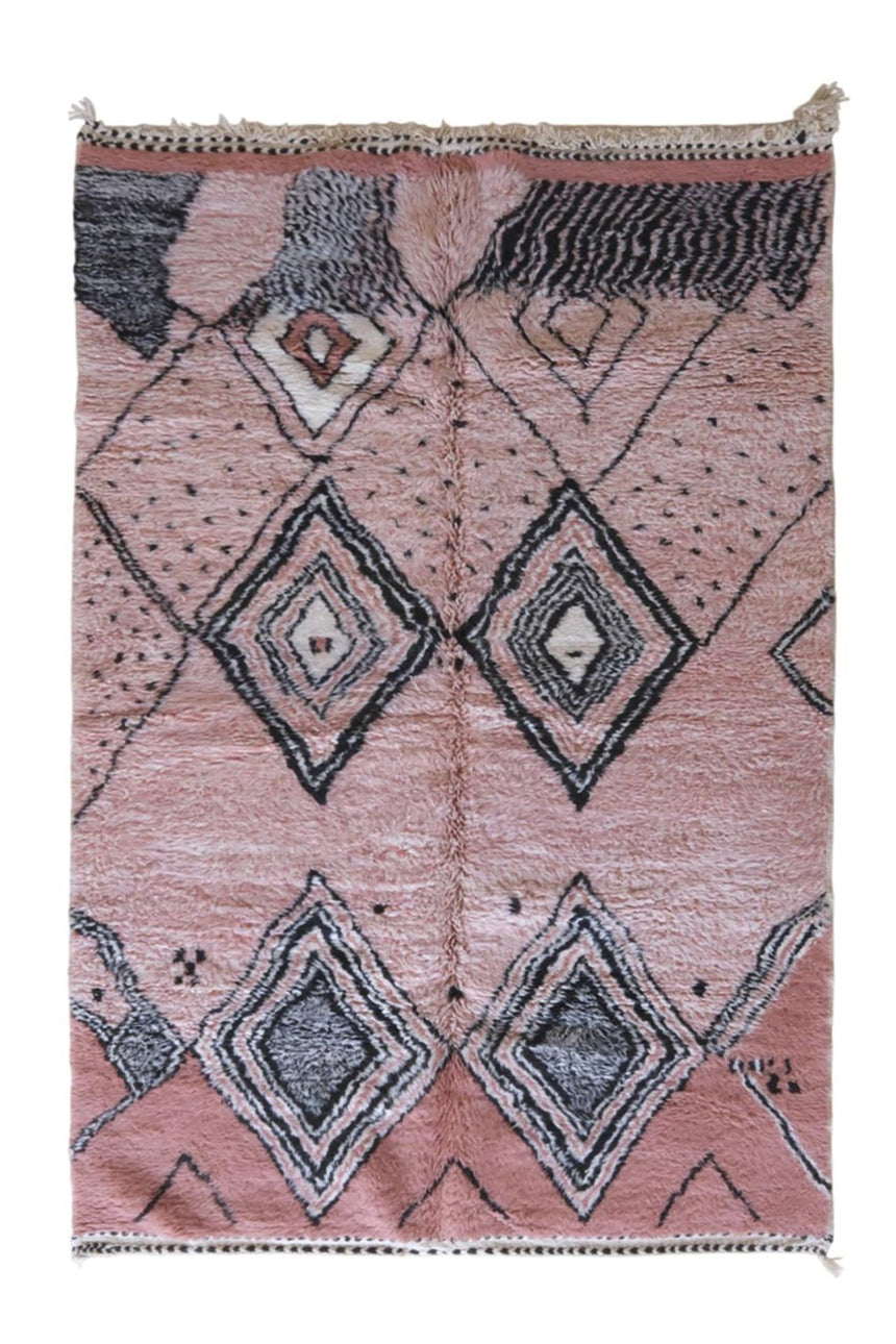 Tapis berbere marocain moderne en laine 181 x 277 cm - AFKliving