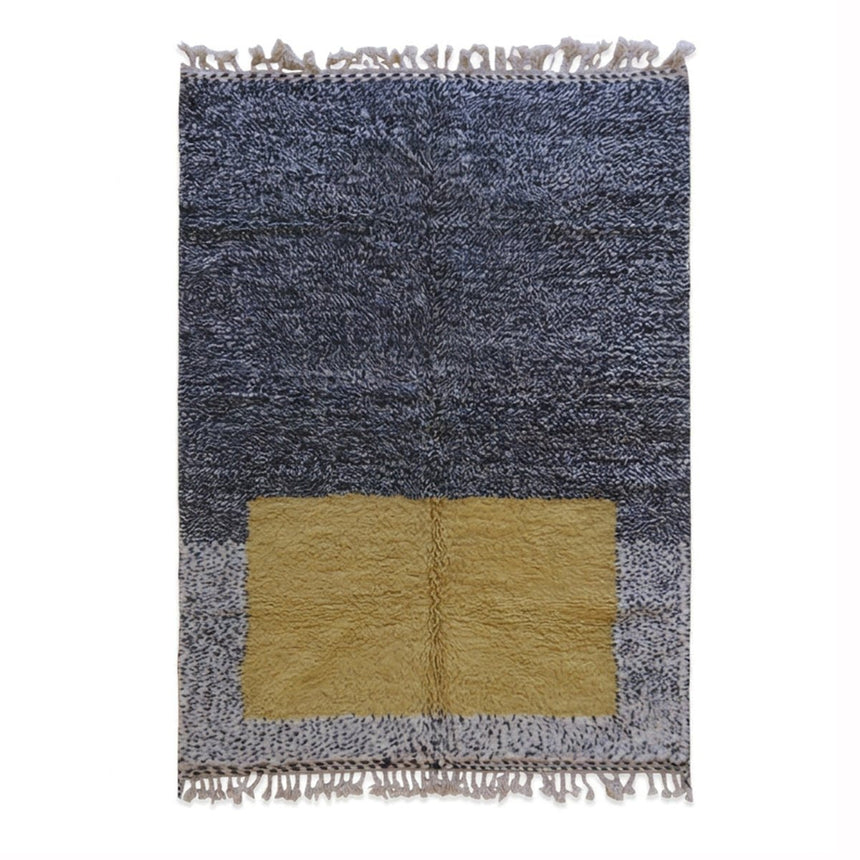 Tapis berbère marocain moderne en laine 209 x 300 cm - AFKliving