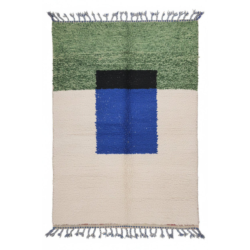 Tapis berbère marocain moderne en laine 248 x 308 cm - AFKliving